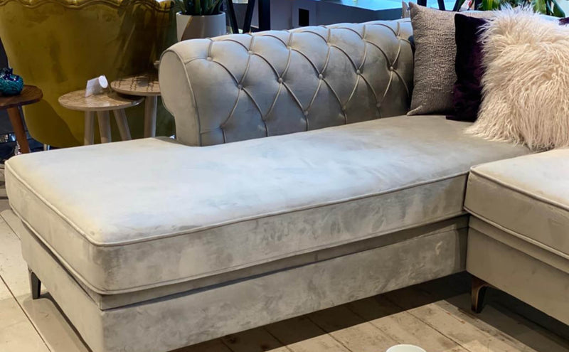 Atmacha Home And Living Corner Sofa Modern Chesterfield Corner Sofa