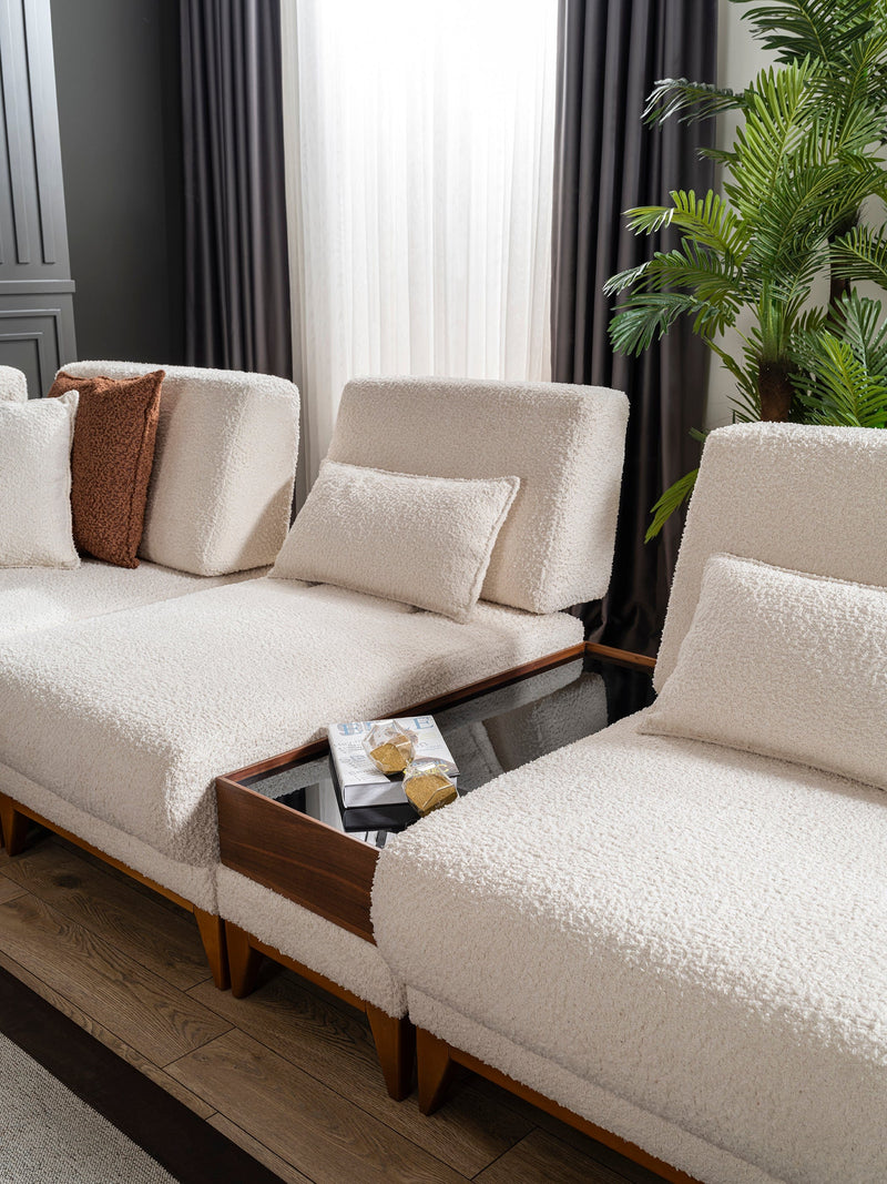 Atmacha Home And Living Corner Sofa Siena Corner Sofa