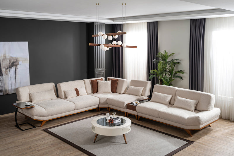 Atmacha Home And Living Corner Sofa Siena Corner Sofa