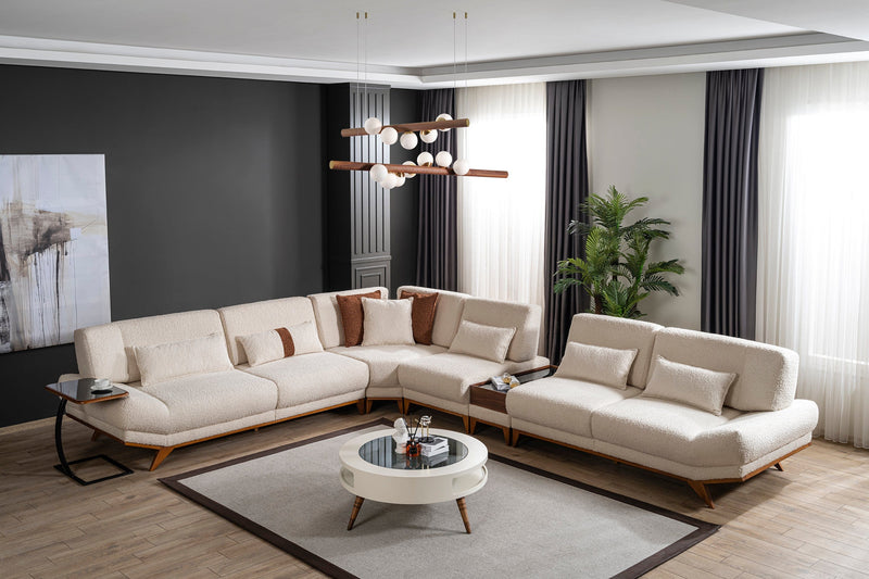 Atmacha Home And Living Corner Sofa Siena Corner Sofa