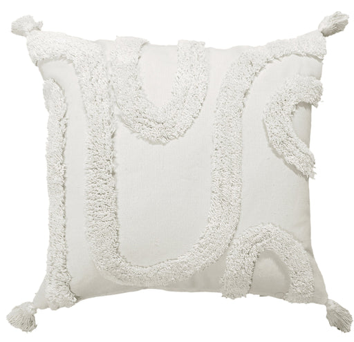 Atmacha Home And Living Cushion cotton tufted woven cushion Cushion 45 X 45 natural