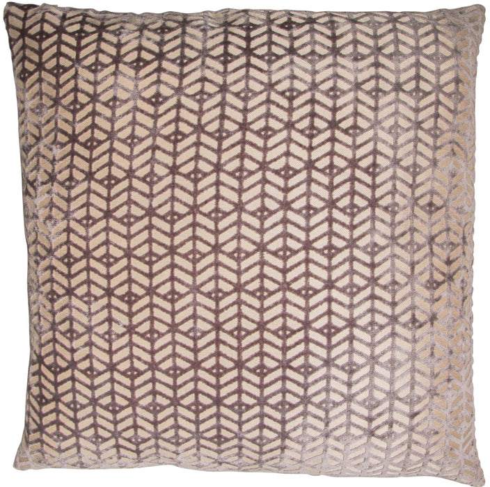Atmacha Home And Living Cushion CUT VELVET ABSTRACT GREY Cushion 43 X 43