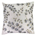 Atmacha Home And Living Cushion TAUPE AND GOLD METALLIC LEAVE Cushion 45 X 45