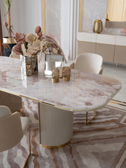 Atmacha Home And Living Dining Table Odette Dining Table