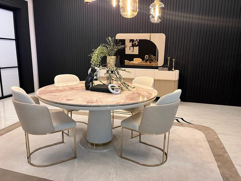 Atmacha Home And Living Dining Table Odette Dining Table