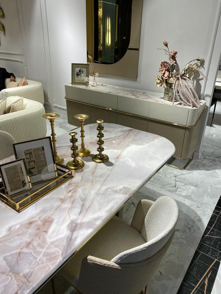 Atmacha Home And Living Dining Table Oscar Dining Table