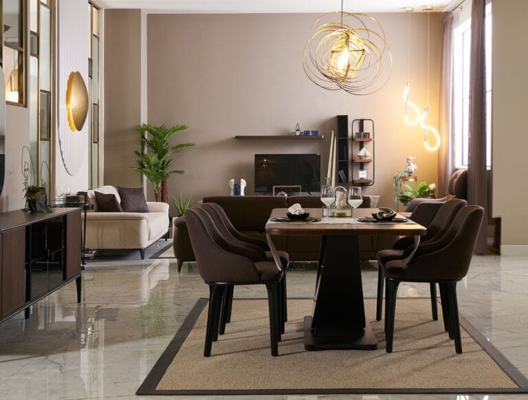 Atmacha Home And Living Dining Table Set Amelia Dining Table