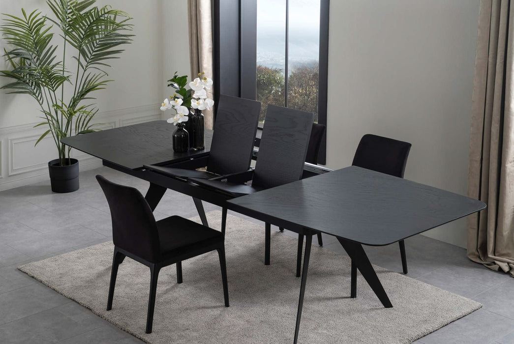 Atmacha Home And Living Dining Table Thanon Double Extendable Dining Table
