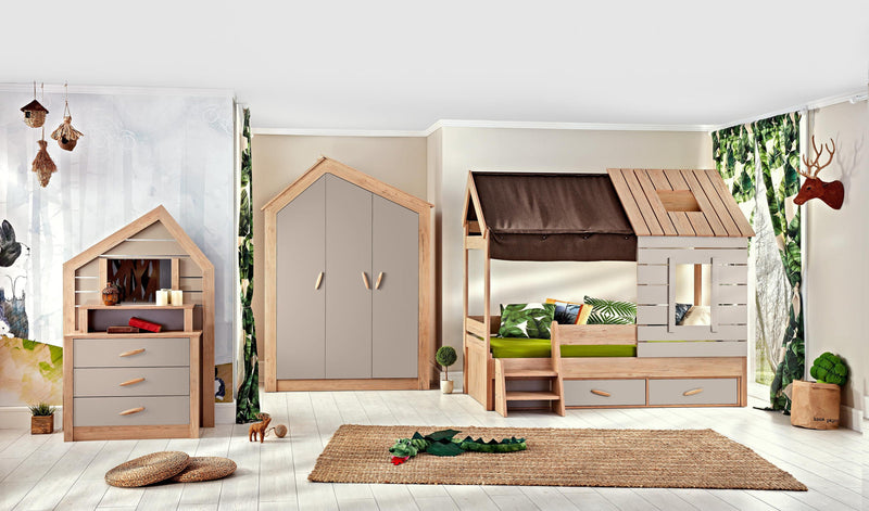 Atmacha Home And Living Kids Bed Jungle Bed