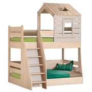 Atmacha Home And Living Kids Bed Jungle Bunk Bed