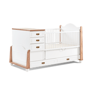 Atmacha Home And Living Kids Room Bambi Cradle With Drawers
