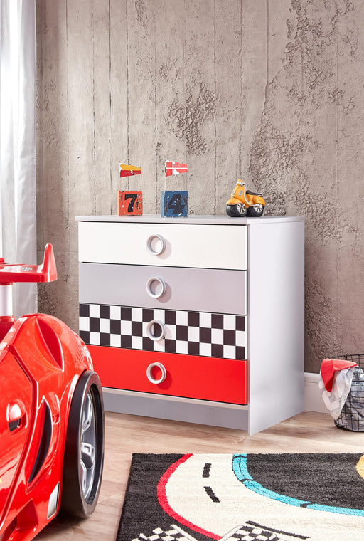 Atmacha Home And Living Kids Room Cars Chest Of Drawers