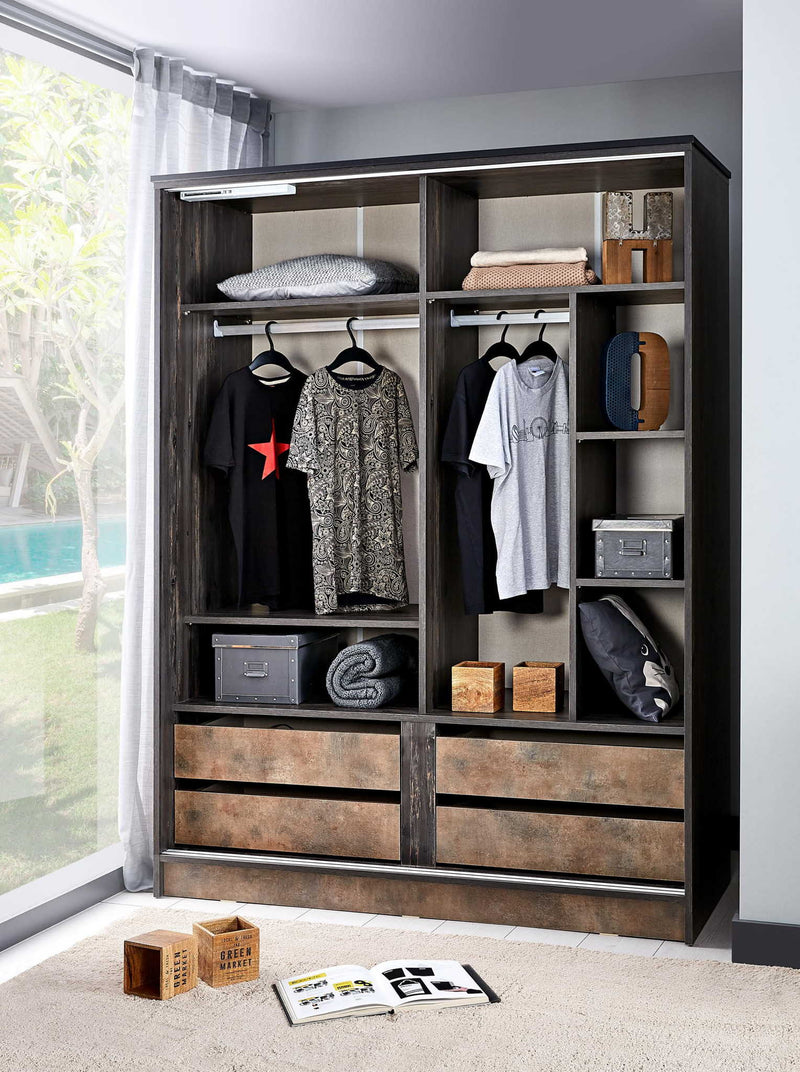 Atmacha Home And Living Kids Room Vigo Wardrobe