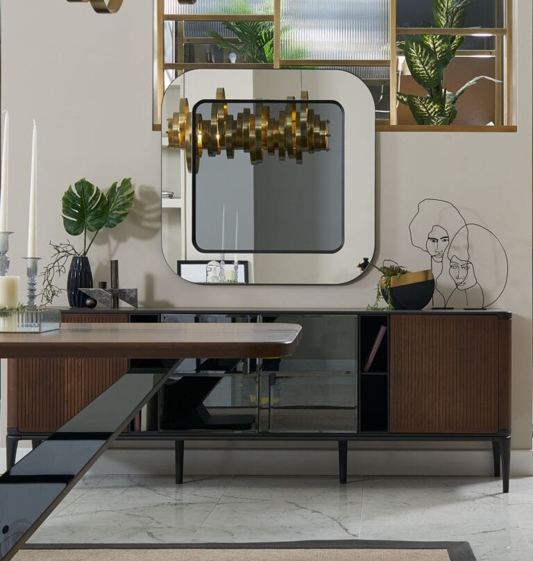 Atmacha Home And Living Mirror Square Mirror Amelia Mirror