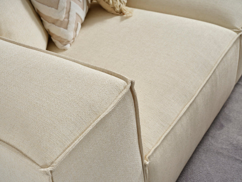 Atmacha Home And Living Sofa Optima Curved Sofa