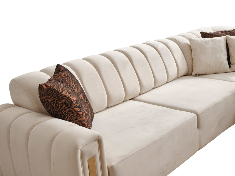 Atmacha - Home and Living Sofa Takumi Full Corner Sofa Bed With Electric Bed Mechanism