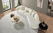 Atmacha Home And Living Sofa Teddy Curved Corner Sofa