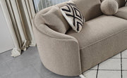Atmacha Home And Living Sofa Teddy Curved Corner Sofa