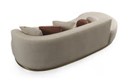 Atmacha Home And Living Sofa Teddy Curved Sofa