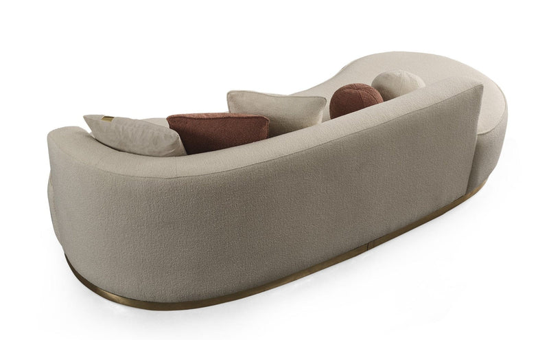 Atmacha Home And Living Sofa Teddy Curved Sofa