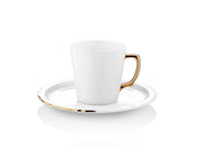 Atmacha - Home and Living Tea Glass and Saucer Eser-i Istanbul Cup and Saucer - Gold - 220 cc